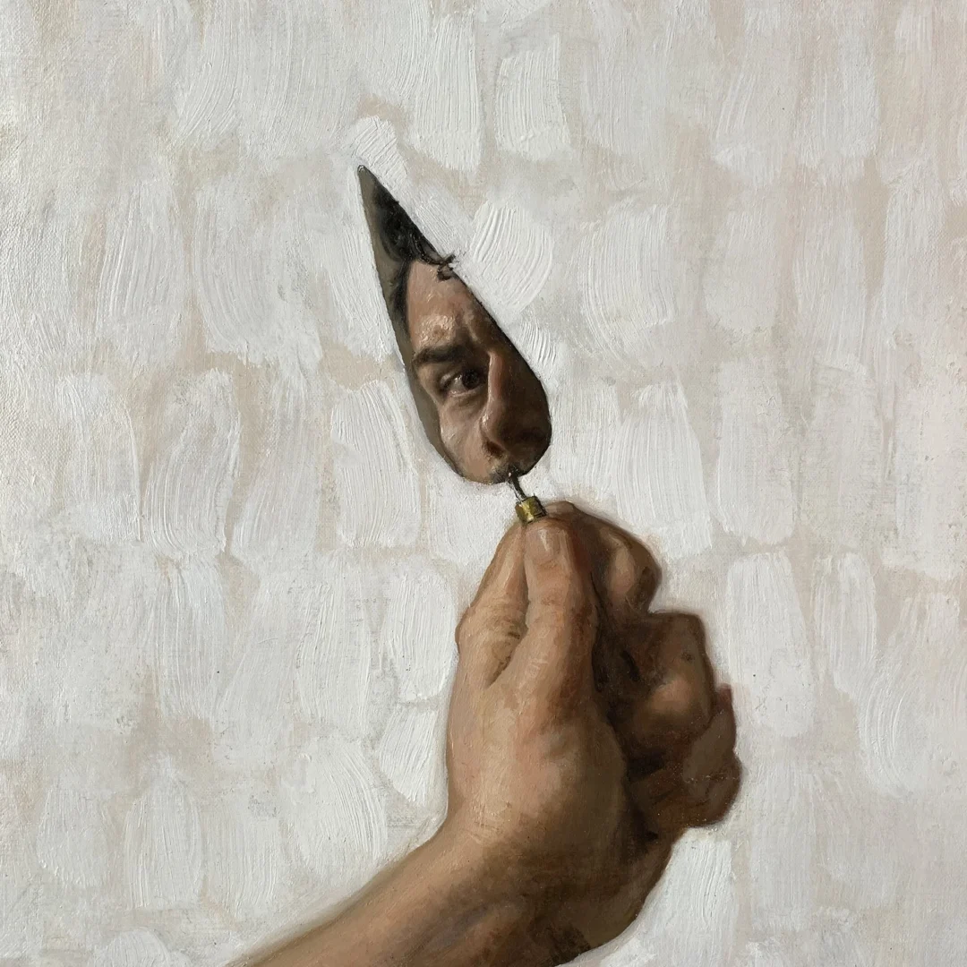 Self-Portrait in Sharp Relief