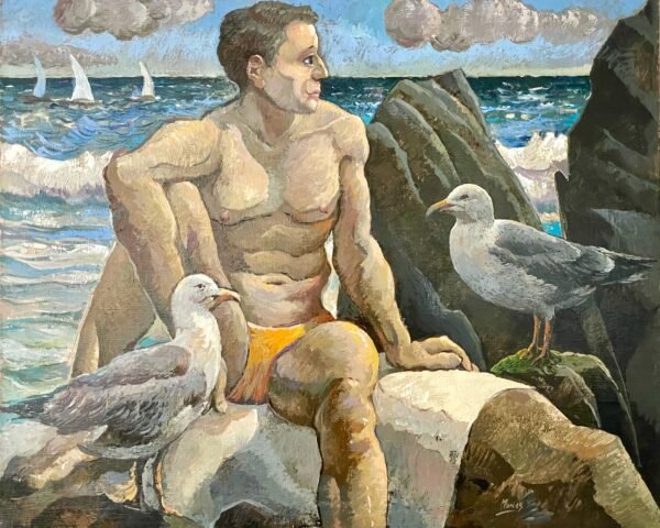 Banista-con-gaviotas