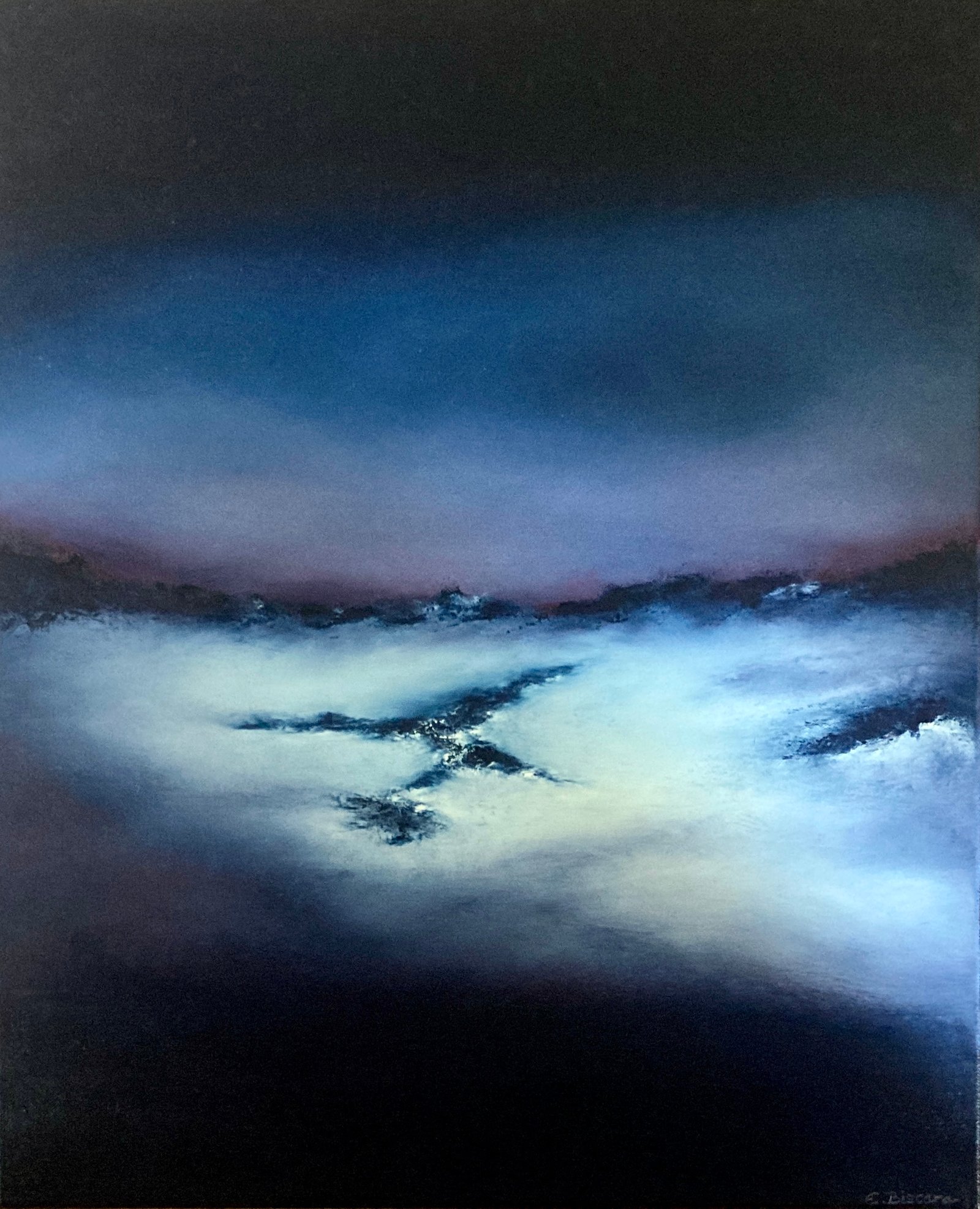 Emmanuelle-Biscara-Melancolie-Huile-sur-toile-61X50-cm