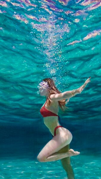 Golden-Ocean-Reflection-Dance-Detail-Oil-and-24ct-of-goldleaf-on-aluminium-panel-80x50cm-Alexandra-Telgmann-1