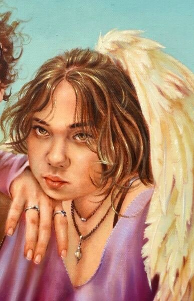 Laurence-OToole_Eros-and-Phyche_Oil-on-canvas_24_tail-1y